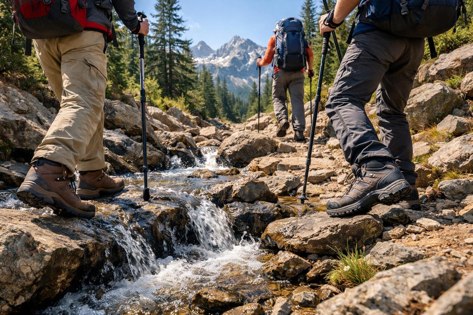 Správne obutie a výbava pre bezpečný výstup do hôr na turistike